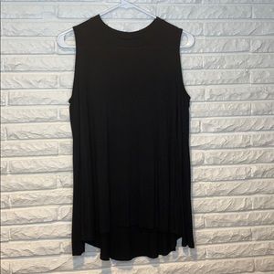 Black Cold Shoulder Long Sleeve